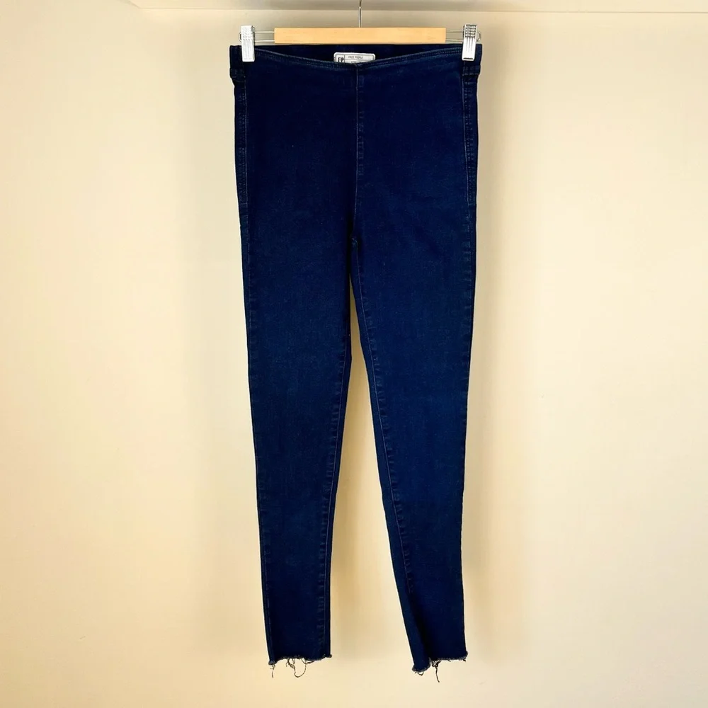 Free People Denim Legging Jegging - Picture 2 of 12